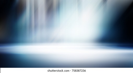 Empty studio gradient used for background and product display - Shutterstock ID 758387236