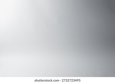 Empty studio white gradient background for display product