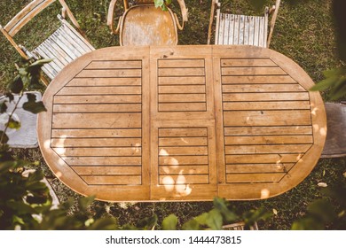 Empty table for eating top view. Table for food. 