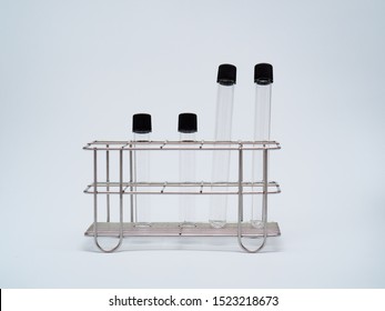 Empty Test Tube In Rack