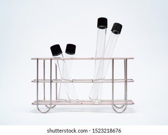 Empty Test Tube In Rack