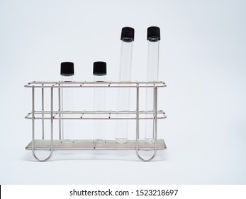 Empty Test Tube In Rack