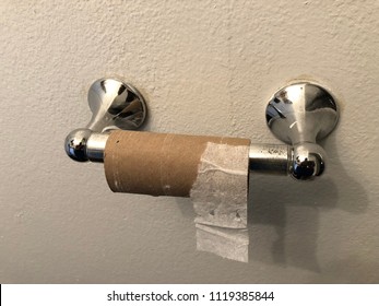 Empty Toilet Paper Roll