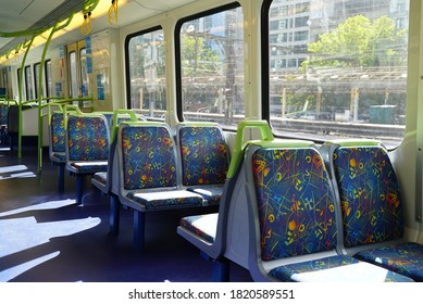 Empty Train, Melbourne, Australia, 2020