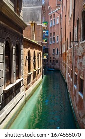 Empty Venice Without Tourists. Italy, Europe.