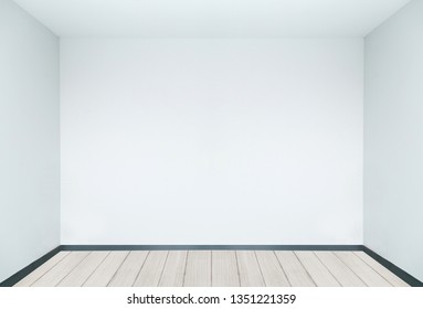 Empty Room White Walls Ceiling Black Stock Illustration 1414767863