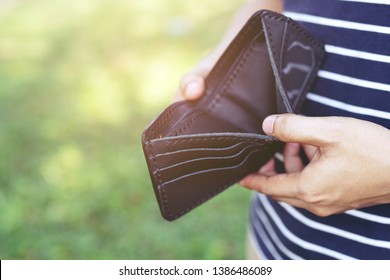 Empty Wallet No Money Hands Man Stock Photo 1386486089 | Shutterstock