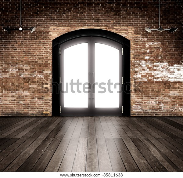 Empty Warehouse Entrance Stock Photo 85811638 | Shutterstock