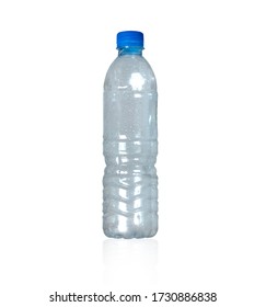 Empty Water Bottle Isolated On White Stock Photo 1730886838 