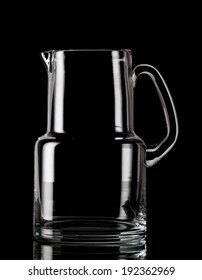 Empty water pitcher