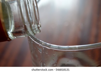 Empty whiskey  cup 