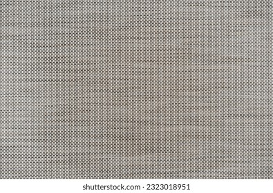 empty white brown nature rattan place mat on table by top view or wooden weave wall by thailand handmade and wood texture pattern for blank placemat background and abstract backdrop