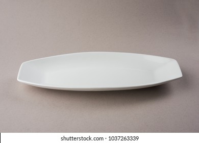 long ceramic plate