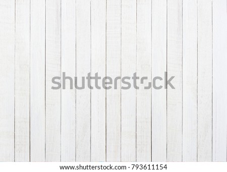 Empty White painted wooden texture background