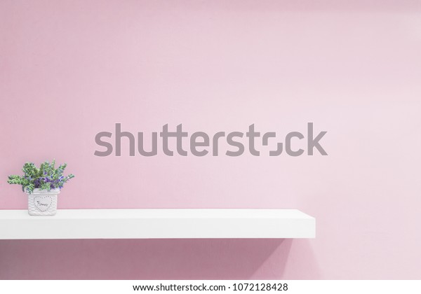 Empty White Shop Shelf Retail Shelf Stock Photo (Edit Now) 1072128428