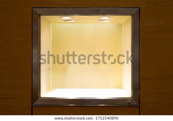 Empty Window Display Dark Ambient Stock Photo 1752540890 | Shutterstock