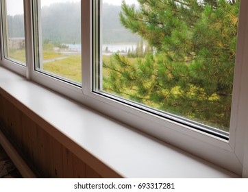 empty window sill