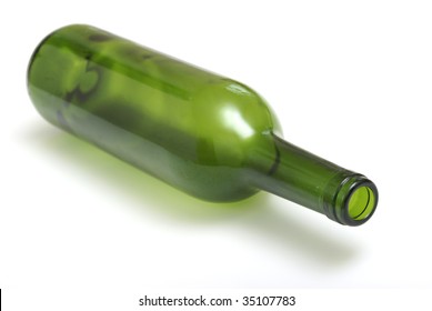 Empty Wine Bottle