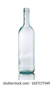 empty wine bottle, isolated on white - Shutterstock ID 1657177549