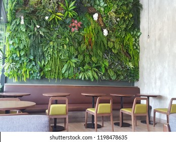 Artificial Green Plant Wall Images Stock Photos Vectors