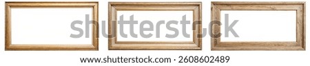 empty wooden frames, rustic decor, gallery display, art presentation, versatile design, home styling, customizable options