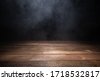 dark wood table