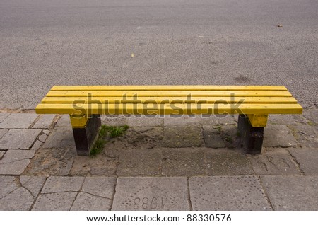 Similar – Image, Stock Photo corner bench Bench