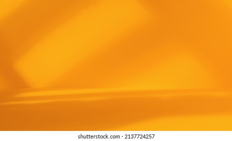 Empty yellow studio space with artistic windows shadow. Minimalistic space concept - Shutterstock ID 2137724257