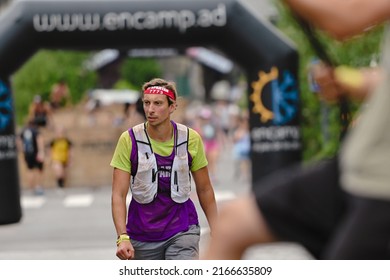 Encamp, Andorra : 2022 June 11 : Competitors Participate In The 2020 Spartan Race Obstacle Racing Challenge In Andorra, On June 11, 2022.