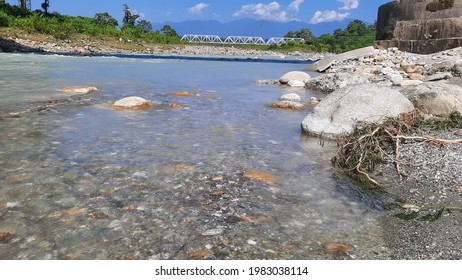 Enchanted River Flow In The Midst Of Rocks