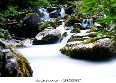 Enchanted River In The Forests Of Bavaria