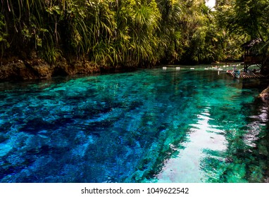 Enchanted River Of Hinatuan In Philippines