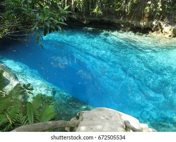 Enchanted River In Hinatuan, Surigao Del Sur, Philippines