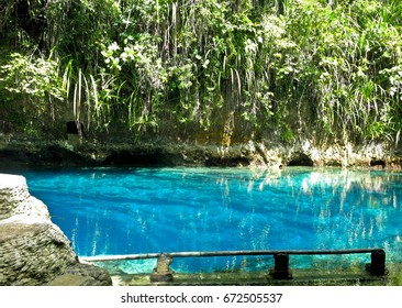 Enchanted River In Hinatuan, Surigao Del Sur, Philippines