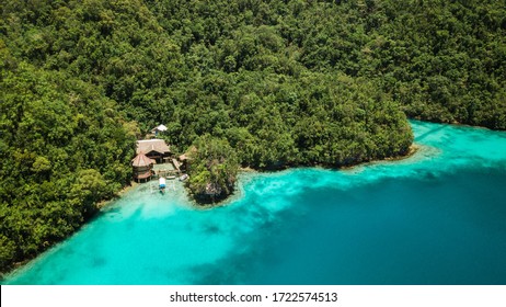 Enchanted River Resort In The Enchanted River A View From The Drone