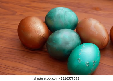 Enchanting Pastel Easter Eggs Delightful Hues of the Season - Powered by Shutterstock