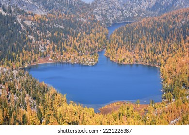 Enchantments - Golden Larch And Alpine Lake