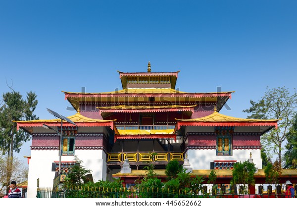 Enchey Monastery Vajrayana Buddhism Monastery Sikkim Stock Photo Edit Now 445652662