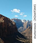 End of the Canyon Overlook trail in Zion