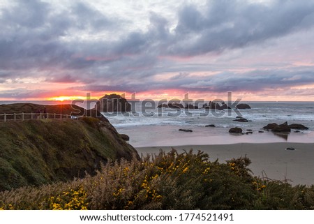 Similar – Image, Stock Photo western beach Calm