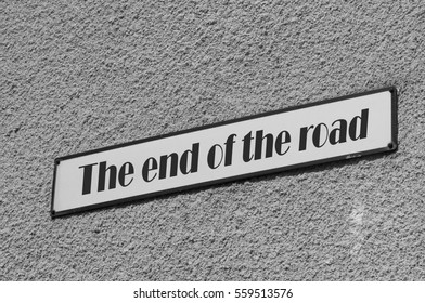 The end of the road
