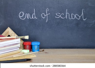 End Of School Summer Camp Holiday Concept