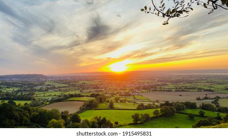 End Of Summer Cotswolds Sunset