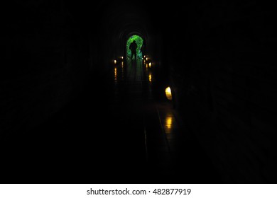 At the end of the tunnel