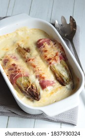 
Endive Gratin With Ham And Béchamel Sauce