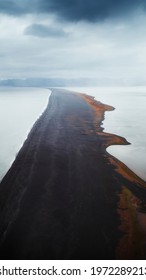 Endless Beach In Iceland Mobile Phone Wallpaper