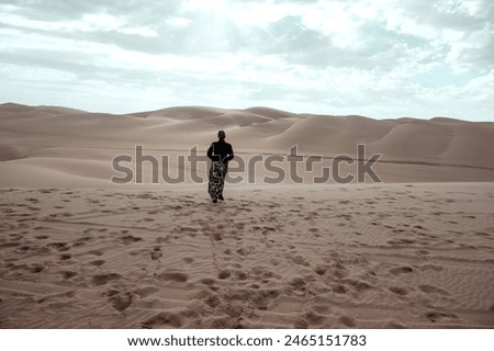 Similar – Image, Stock Photo Run to the abyss