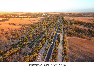 Endless Fields In Australian Eyre Peninsula