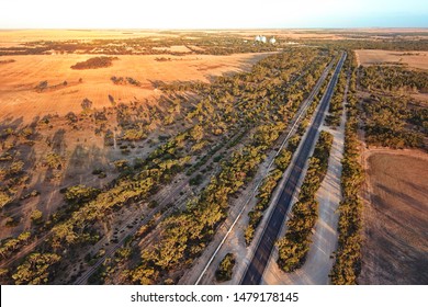 Endless Fields In Australian Eyre Peninsula