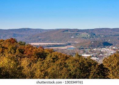 Endless Mountains Skyline In Northeastern Pennsylvania